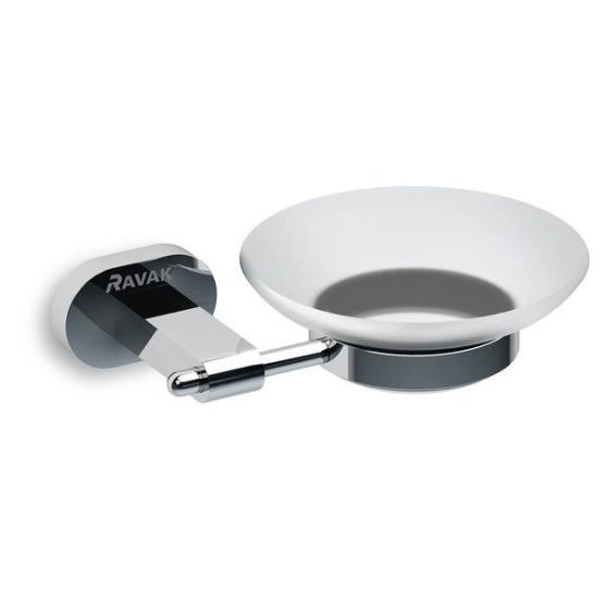 Держатель с мыльницей Ravak Chrome CR 200.00 X07P187 (стекло)