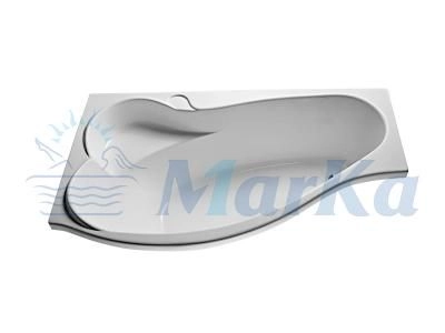 Ванна 1Marka GRACIA 150x94 L см левая без гидромассажа
