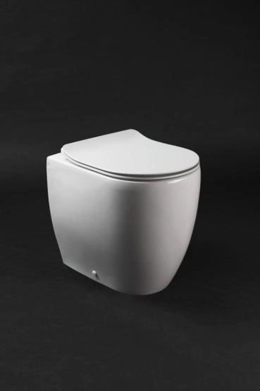 Унитаз напольный AXA GLOMP 0201401  NoRim безободковый приставной