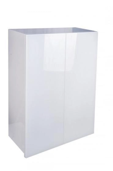 Подвесной шкаф Style Line Elfante Даймонд 600*800 Люкс белый, PLUS