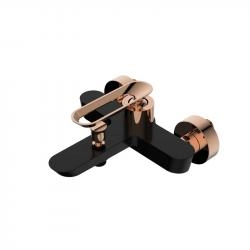 Смеситель Bien Hermes BB01009406 для ванны Черный/Розовое золото