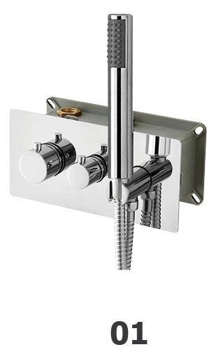 Термостат для душа RGW SP-44-01 21140544-11 хром