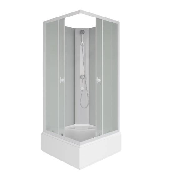 Душевая кабина Niagara Promo P90/26Q/MT/BK (900х900х2000)