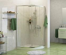 Душевой уголок WasserKraft Main 41S01 90x90 см, четверть круга, с раздвижными дверьми