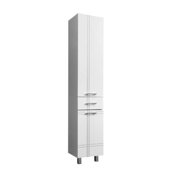 Шкаф-пенал Stella Polar Опера, патина серебро