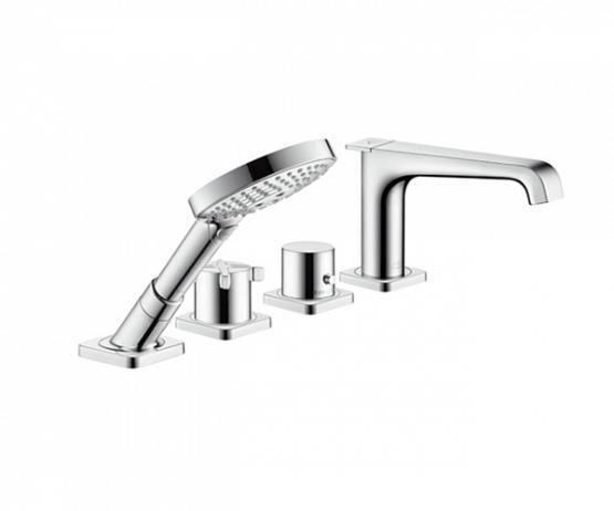 Термостат на борт ванны Axor Citterio E 36411000 хром,на 4 отверстия