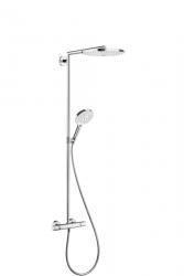 Душевая система Hansgrohe Raindance Select 27133400 Showerpipe 300 2jet белый хром