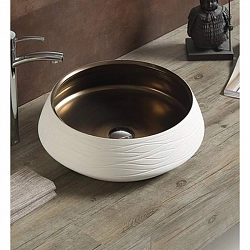 Раковина CeramaLux J2094 41x41х14 см на столешницу