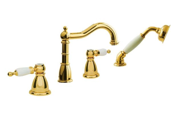 СМЕСИТЕЛЬ ВРЕЗНОЙ Boheme TRADIZIONALE ORO 395