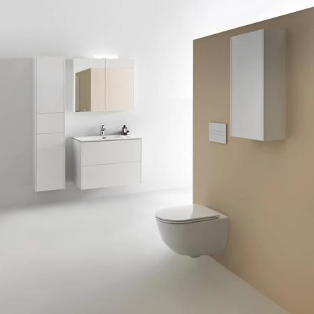 Laufen Pro S Тумба с раковиной 100х50х61см., 1 отв., с 2 ящиками, цвет: белый матовый