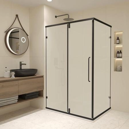 Душевой уголок RGW CL-046B Classic 100x80 Черный матовый матовое