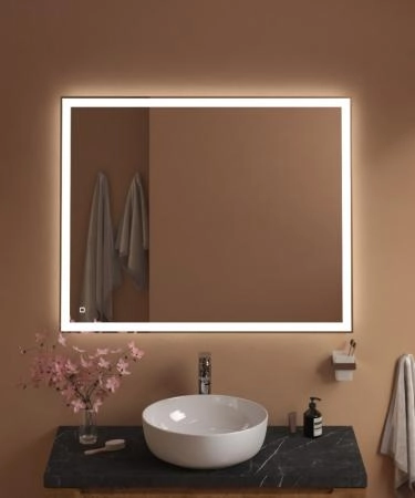 Зеркало Belbagno SPC-GRT-600-800-LED-TCH Led подсветка, сенсор 600x30x800