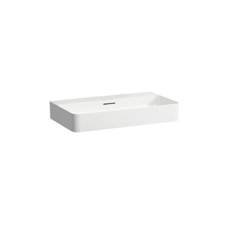 Laufen VAL Раковина 75х42х11.5 см, без отв., цвет: белый