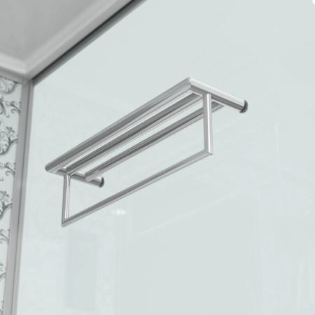 Душевая кабина Niagara Luxe NG-7714W (1000x900х2150) низкий поддон стенки БЕЛЫЕ