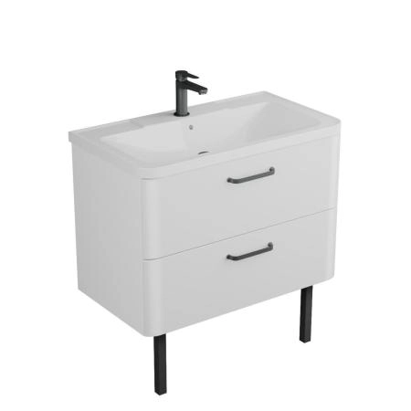 Тумба Veneciana TIBR 80 под умывальник Atlantica 80 белая