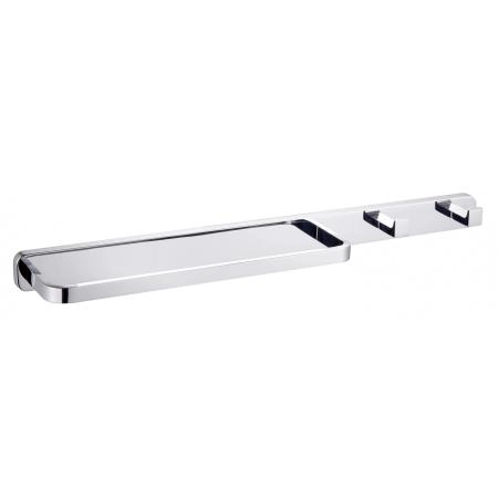 Кольцо для полотенец с 2 крючками WONZON & WOGHAND, Хром (WW-9561)