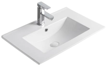 Раковина Gid NYJ803-50 51x40 встраиваемая сверху белая