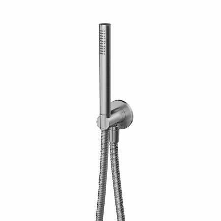 Ручной душ Kerama Marazzi ETERNA ЭТЕРНА 69645XKM.50.050 с держателем, шлангом и выходом для воды, нержавеющая сталь