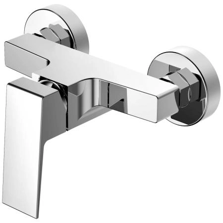 Смеситель для душа Azario EDDIE с ручным душем, без излива, хром (AZ-WQY338207C)