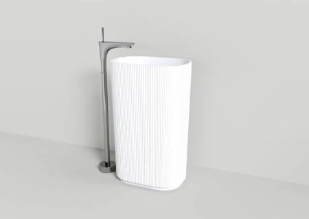 Раковина NT BAGNO NT701 BELLO 550x360 искусственный камень