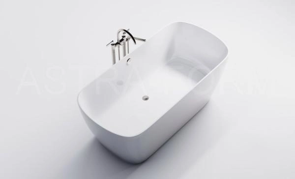 Ванна Astra Form АНТАРЕС 160х75 белая иск. камень