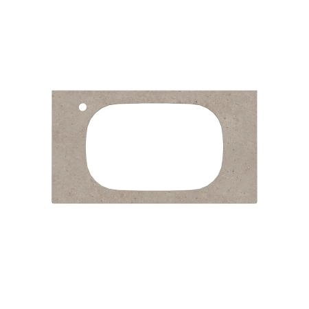 Столешница Kerama Marazzi MAGICA МАДЖИКА MA.2.1.SG540620R\90 Риккарди 90 см, бежевая матовая