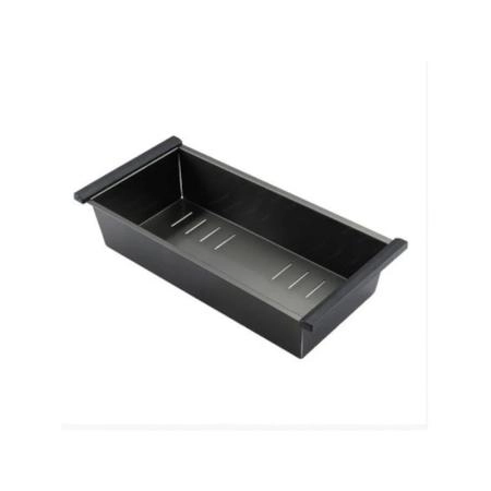 Кухонная мойка Gappo GS6050-6 600x500x215mm 0.8мм с коландером Черный