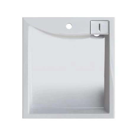 Раковина над стиральной машиной Altasan LUX 500х550 с кронштейнами и сливной системой