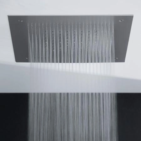 Almar Душевая лейка потолочная встраив., 380х380 мм, 2 режима, цвет: Mirror Stainless Steel
