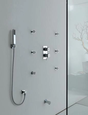 Душевой гарнитур Bossini Cube C50001C.030, хром