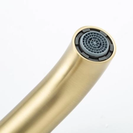 Смеситель GAPPO G3006-3 для ванны напольный, золотой сатин
