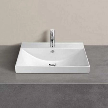 Тумба с раковиной Comforty Дублин-60 белый глянец