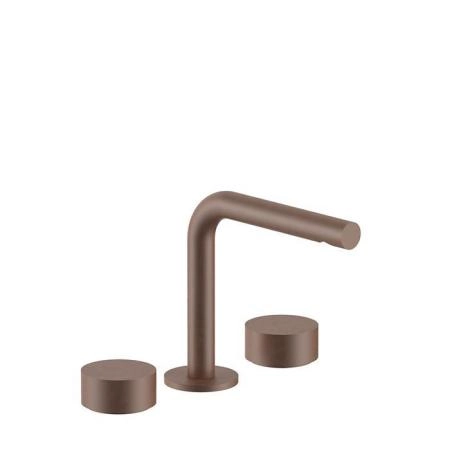 Fantini AF/21 Смеситель для раковины, 3 отв., излив: 155 мм, цвет: Matt Copper PVD