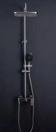 Душевая система Gappo G2448-9 Оружейная сталь с изливом