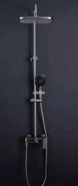 Душевая система Gappo G2448-9 Оружейная сталь с изливом