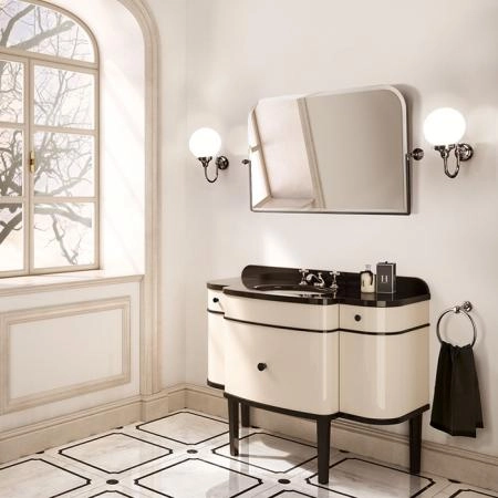Devon Gatsby 2 Зеркало поворотное 110x65 см c держателями настенными, цвет хром