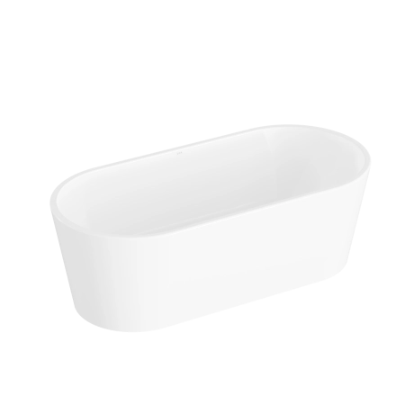 Ванна VitrA Geo 65370006000 170 x 80,5 см отдельностоящая акриловая прямоугольная белая