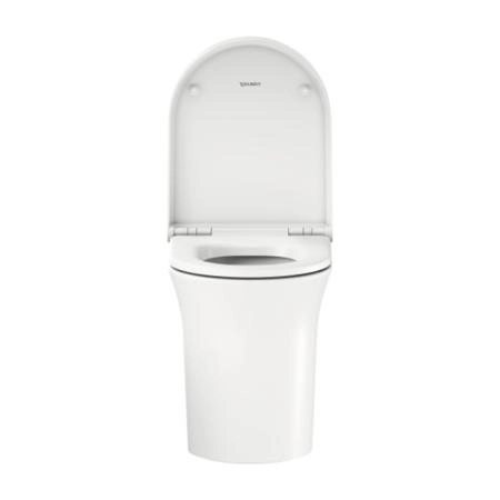 Duravit White Tulip Унитаз напольный 37х58х42 см, безободковый, слив в стену, цвет: белый