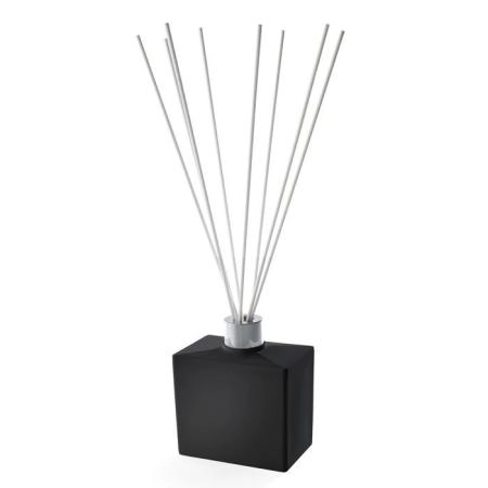 3SC Mood Black Ароматический диффузор, настольный, композит Solid Surface, цвет: чёрный матовый/хром