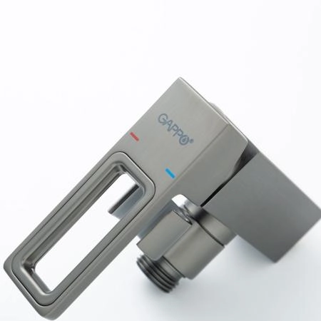 Гигиенический душ GAPPO G7217-19 со смесителем, оружейная сталь
