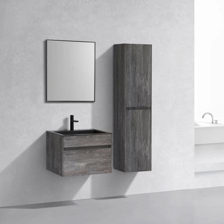 Тумба под раковину Vincea Chiara 600 подвесная, 1 выкатной ящик soft-close, G.Stone