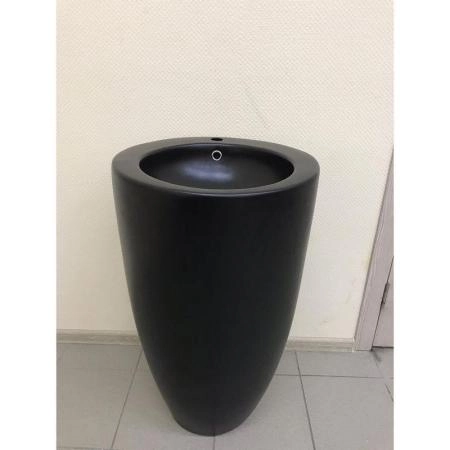 Раковина Ceramalux NC B133MB Black matt напольная 50 см