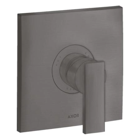 Axor Citterio Смеситель для душа, настенный, цвет: шлифованный черный хром