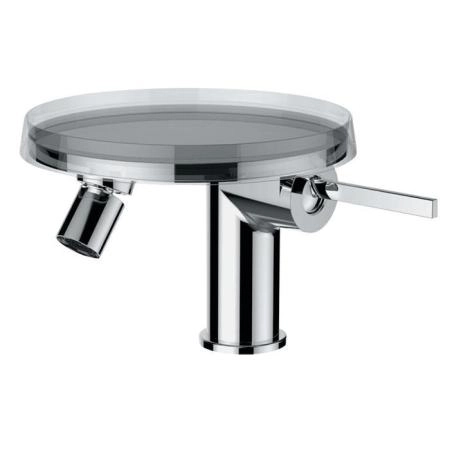 Laufen Kartell Смеситель для биде, на 1 отв, с донным клапаном, излив 125 мм, цвет: хром