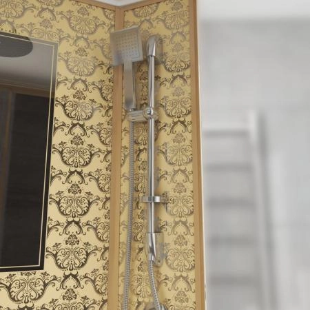 Душевая кабина Niagara Luxe NG-7711GL (900x1200х2150) низкий поддон стенки ЗОЛОТО