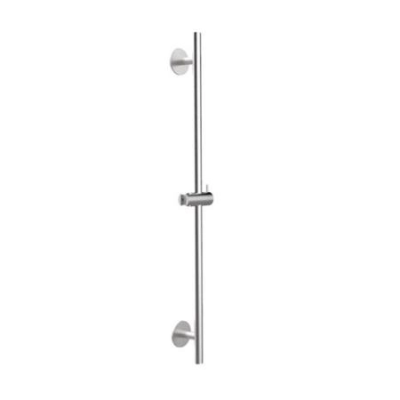 Almar 316 Stainless Steel Штанга душевая настенная 90см., с держателем для ручного душа, цвет: нержавеющая сталь брашированная AISI 316