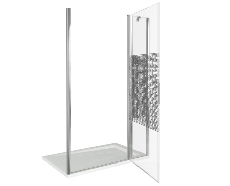 Душевая дверь GOOD DOOR Fantasy WTW-130-F-CH 130x185 см