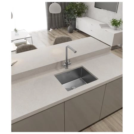 Кухонная мойка GranFest 5344, нержавеющая сталь