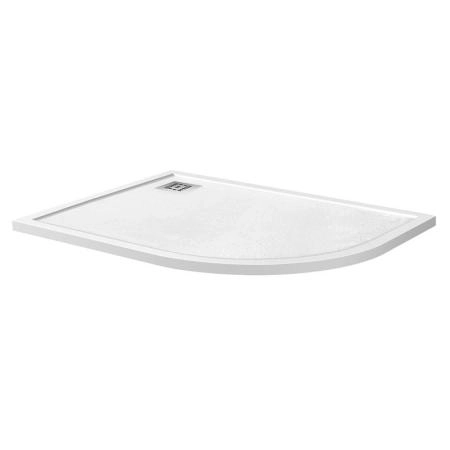 Душевой поддон BelBagno 120x80 искусственный камень белый асимметричный TRAY-MR-UNO-RH-120/80-550-35-W-L-CR