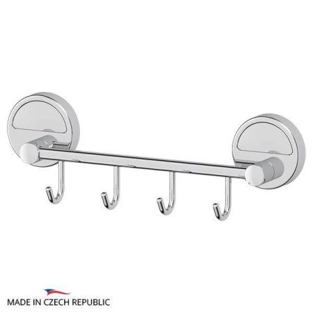 Планка с крючками FBS Luxia LUX 025 с 4-мя крючками 25 cm хром